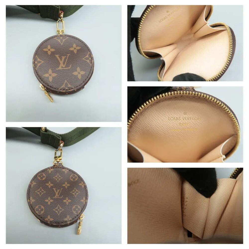 Louis Vuitton Multi Pochette Accessories Brown Monogram W/P Canvas Satchel - Picture 11 of 12